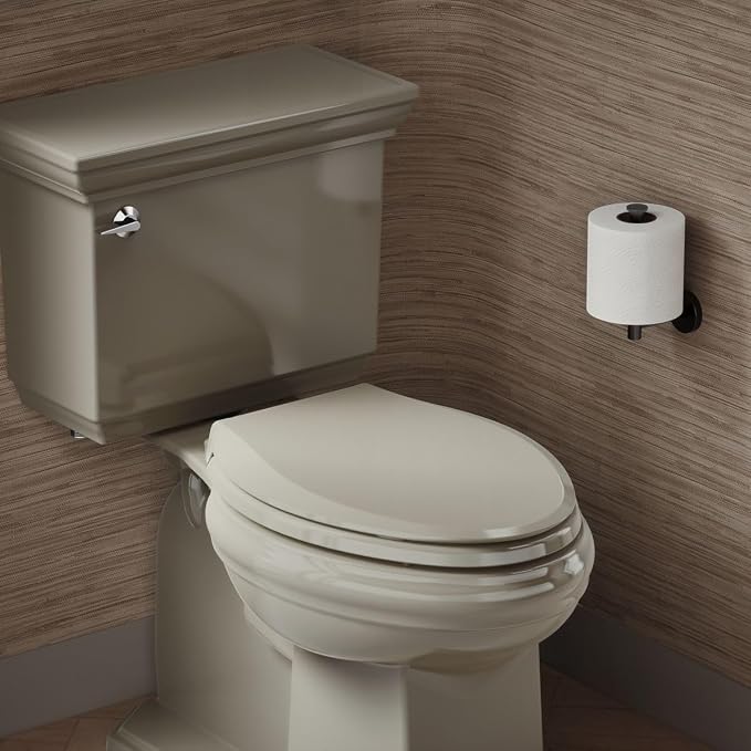 KOHLER 4636-RL-G9 Cachet ReadyLatch Elongated Toilet Seat Slow Close, Soft - Image 2