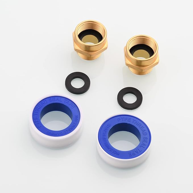 Brass Garden Hose Adapter G 3/4" Female to 3/4" NPT Male Connector Pipe Fitting - Image 3