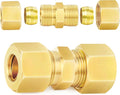ChillWaves Brass Compression Tube Fitting, 5/8" OD x 5/8" OD Compression Union by VisittheCHILLWAVES