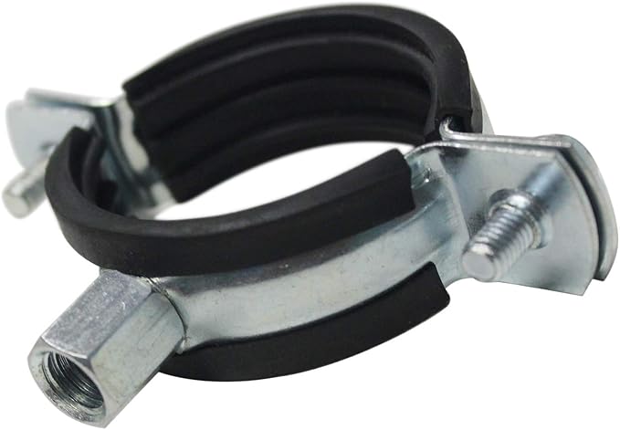 AKIHISA 5 Pack Split Ring Pipe Hanger Heavy Duty Adjustable Pipe Bracket Clamps - Image 3