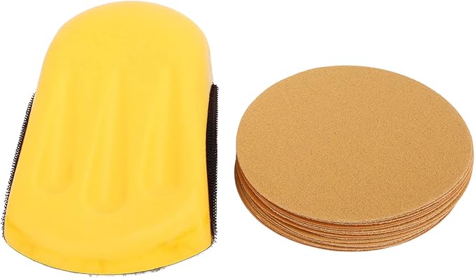Hook Backing Plate Sand Pad Elastic Disc Self Adhesive Sponge Hand Sanding by ANKROYU