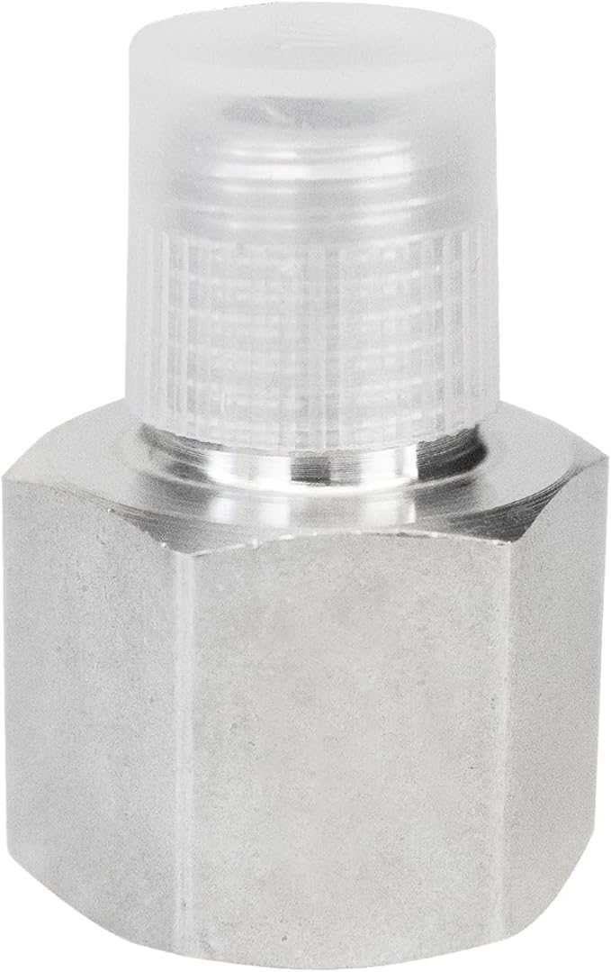Stainless Steel 304 1/4" NPT Female x M12*1 Male Pipe Adapter 1pc - Image 5