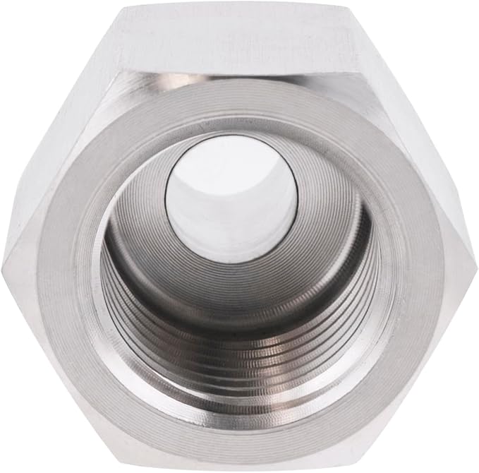 Stainless Steel 304 1/2" NPT Female x M27*2 Male Pipe Adapter 1pc - Image 6