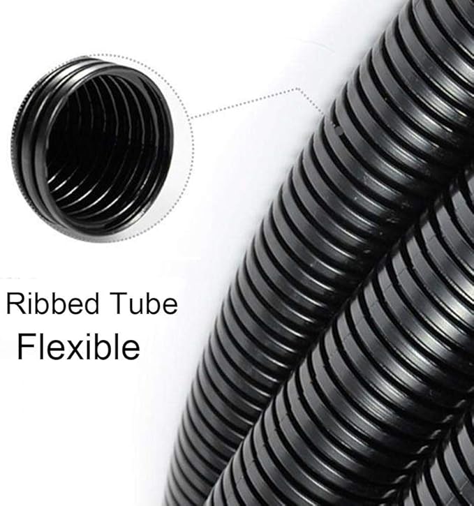 ZhiYo 10FT 1” Wire Loom Split Tubing Auto Wire Conduit Flexible Cover - Image 4