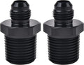 EVIL ENERGY 6AN Male Flare to 1/2" NPT Pipe Fitting Adapter Aluminum Straight by EVILENERGY