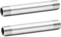 ChillWaves 304 Stainless Steel Pipe Fitting, Nipple Cast Pipe 1-1/4" NPT Male x by VisittheCHILLWAVES