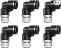 3/8 Push to Connect Fittings npt Thread to 3/8 Air Line Quick | Pneumatic by Unknown