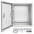 Electrical Junction Box 24x24x8, NEMA 4X IP66 Steel Enclosure Box | 1.5mm steel by CXCESNS