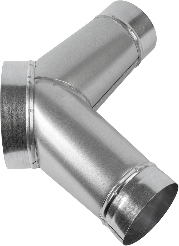 6" Inch to 4" inch Branches Y-Shape Ducting Splitter - Image 9