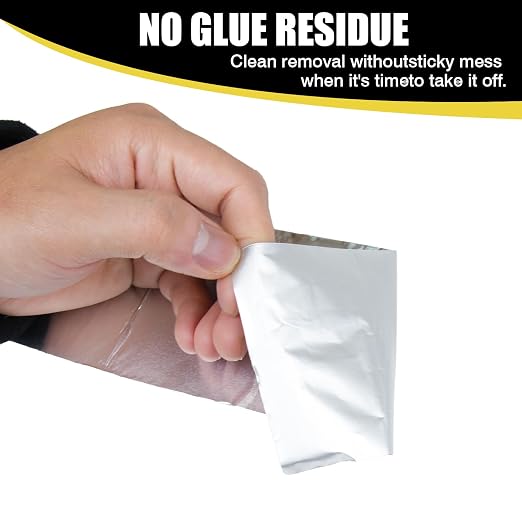 Aluminum Foil Tape 4 inch x 165ft Heavy Duty HVAC Duct Tape - Image 7