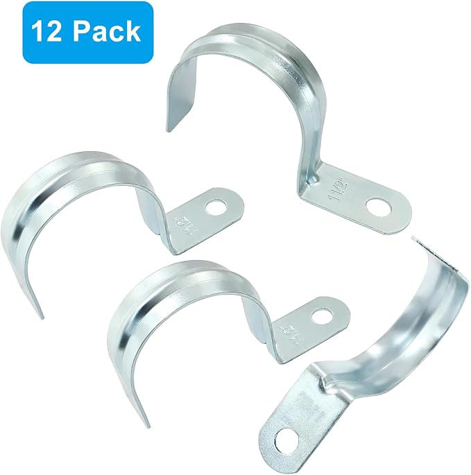 Biaungdo M50 Rigid Pipe Strap, 2 Inch, Zinc Plated Steel, Heavy Duty Conduit - Image 5