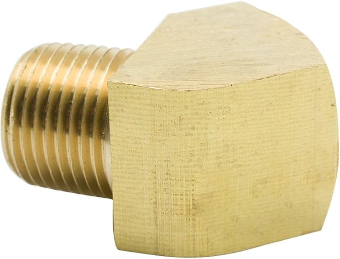 45 Degree Street Elbow 3/8" NPT Male x 3/8" NPT Female Brass Pipe Fitting - Image 5