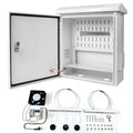 Outdoor Electrical Box with Thermostat and Cooling Fan 20'' x 16'' x 8'' by Yeaborn