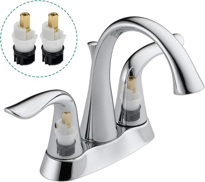 RP25513 Faucet Cartridge for Delta 2 Handle Faucet Repair Kit, 4 Pack | - Image 4