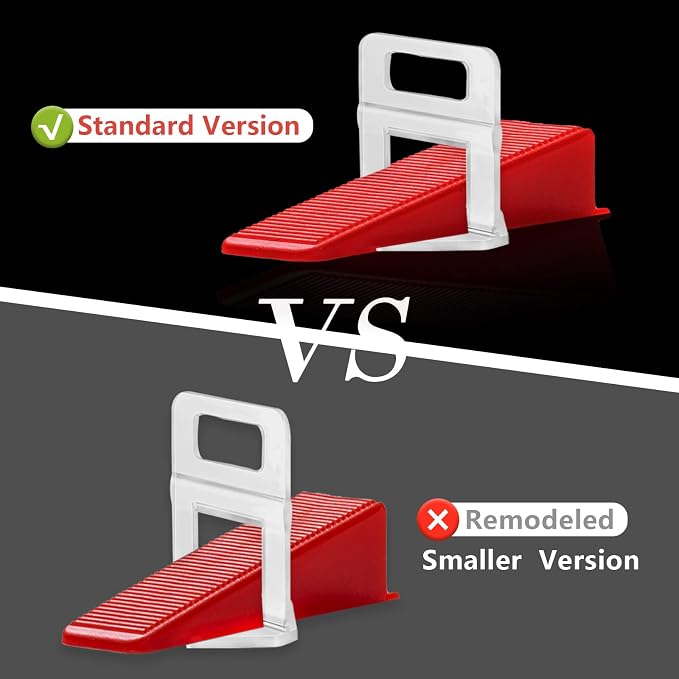 Reusable Leveling Wedges, Reusable Tile Leveling System Wedges - Image 4