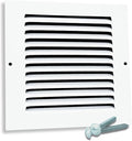 Fits 8x8 Duct Opening | Steel Return Air Grille by Sierra Grates | Vent Cover by SierraGrates