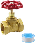 1Pcs Brass industrial Gate Valve DN25 1" Female by Nicerity