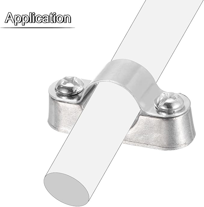 UXCELL 10-Pack Pipe Support Brackets - Image 5
