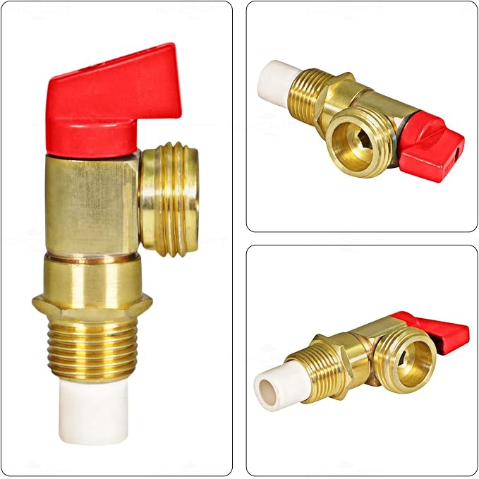 Highcraft 540D Washing Machine Replacement Valve 1/2’’ CPVC Inlet x 3/4’’ MHT - Image 4