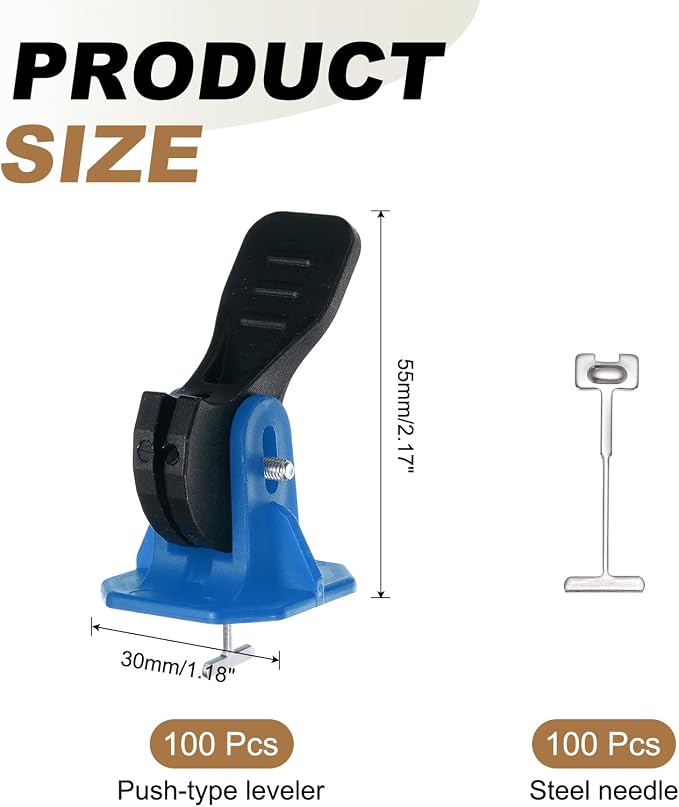 PATIKIL 1/16" Tile Leveling Kit - Image 2