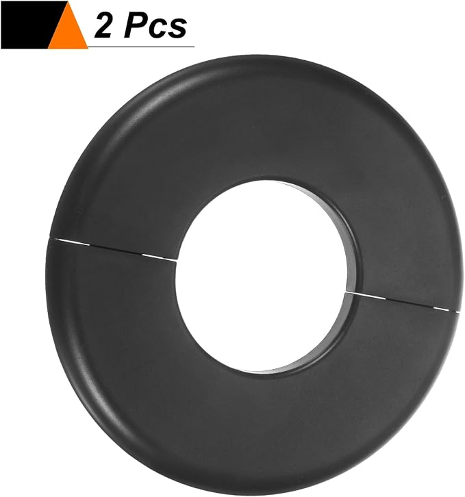 HARFINGTON 2pcs Wall Split Flange 44mm/1.7" Self-Adhesive Plumbing Cover Plates - Image 3