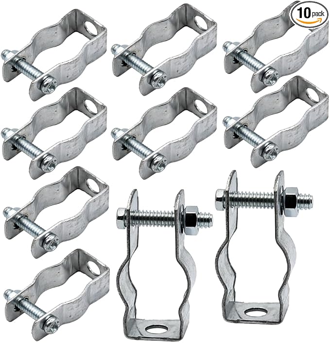 Conduit Hanger & Conduit Clamp, 1/2" Zinc Plated Steel by Unknown