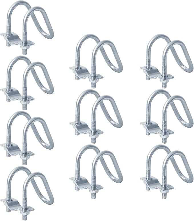 10 PCS Cross Clamp Greenhouse Connector Fits 3/4" x 1" EMT Conduit | Clamp Wire - Image 5