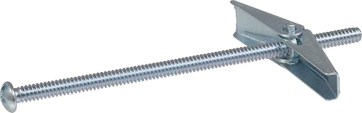 Hillman Toggle Bolts, 3/16in x 3in, 50 Pack, Zinc | Steel round head by Hillman