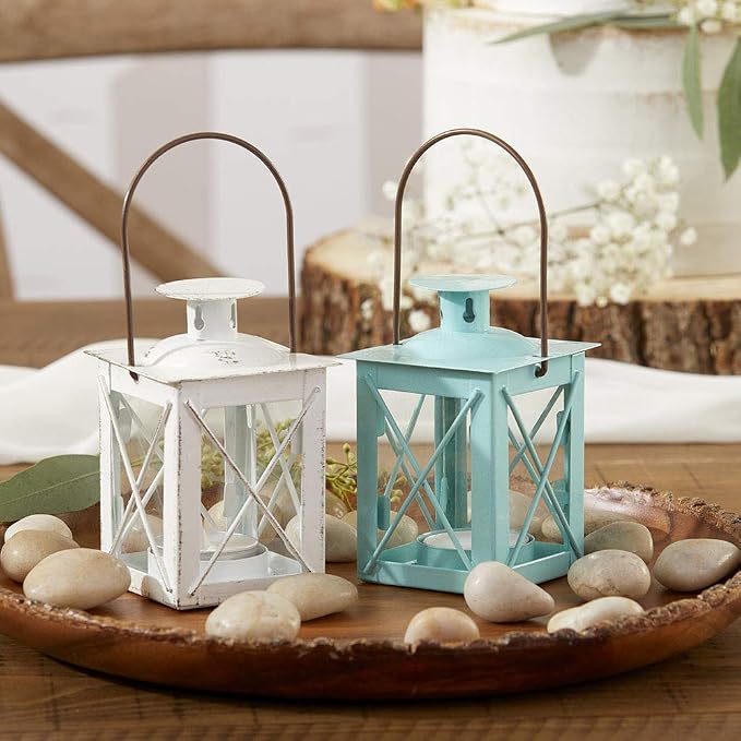 Kate Aspen Rustic Shelf Decor Luminous Vintage Tea Light Votive Candle Holders - Image 3