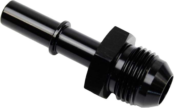 8AN Male to 3/8 SAE Quick Disconnect Male Push-On EFI Fitting Fuel Rail Hose by Unknown
