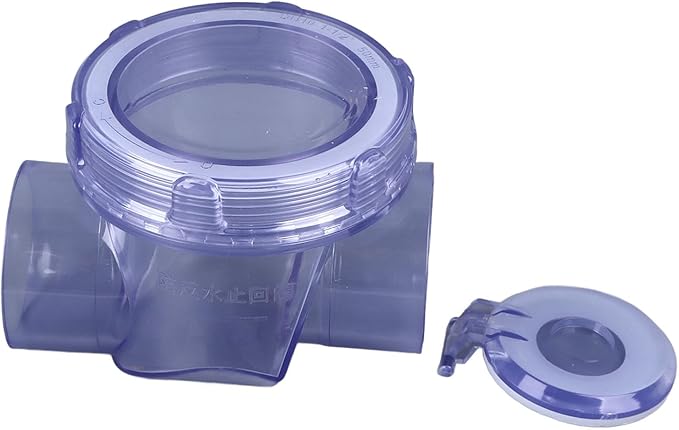 PVC Inline Check Valve, Toilet Non Return Valve Convenient Effective One Way - Image 6