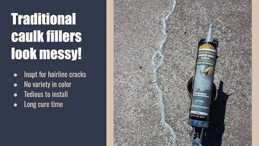 Concrete Crack Filler - 2 LB for Filling in Concrete Cracks on driveways - Image 6