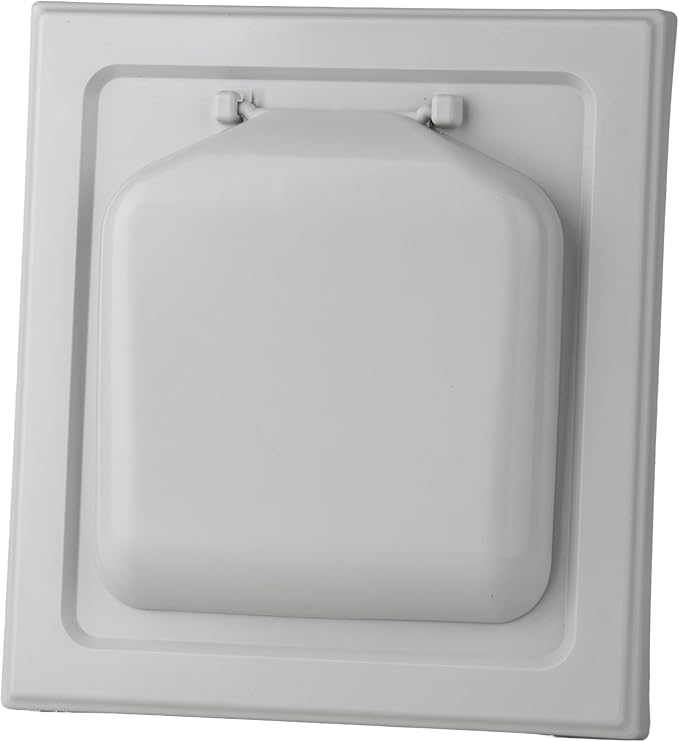 NO-PEST VENT Dual Door Dryer Vent Cover 4 Inch Outdoor, Made in USA, Highest by No-PestVent