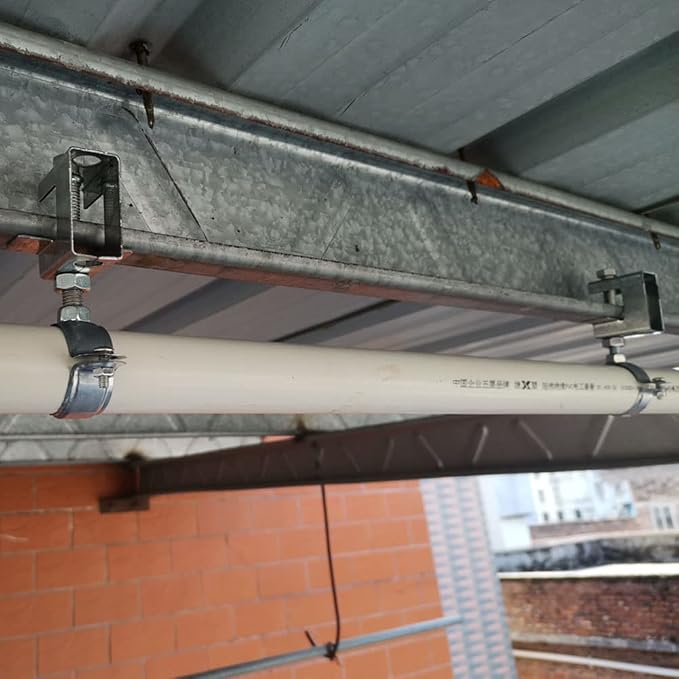 Conduit Hanger with Beam Clamp & Pipe Support Bracket - Image 3