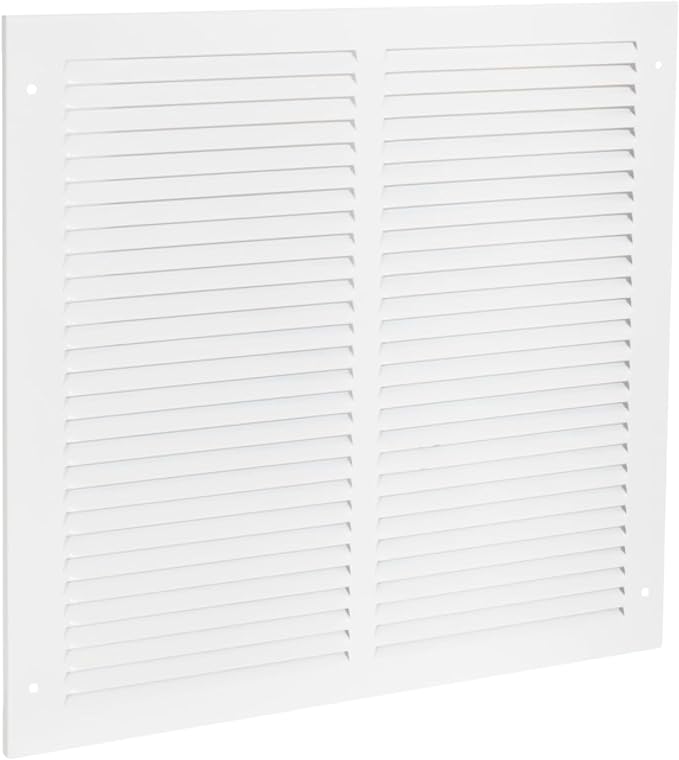 Fits 14x14 Duct Opening | Steel Return Air Grille, Air Return Vent Cover by Hathoro