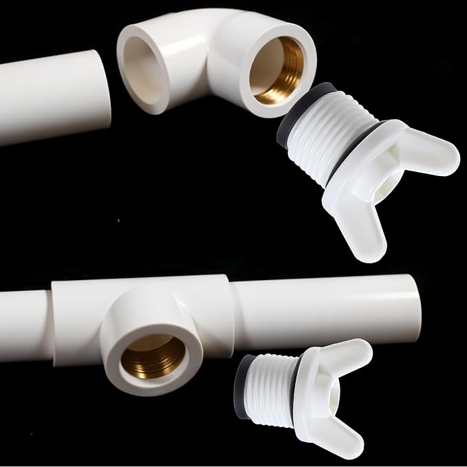5 Pcs 1/2” NPT Pipe Fitting End Caps Connector Plug - Image 4