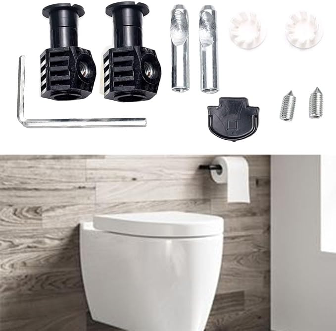 Wall Hung Toilet Fixing Bolts Repair Screws Accessories Toilet Bowl Accessory - Image 2