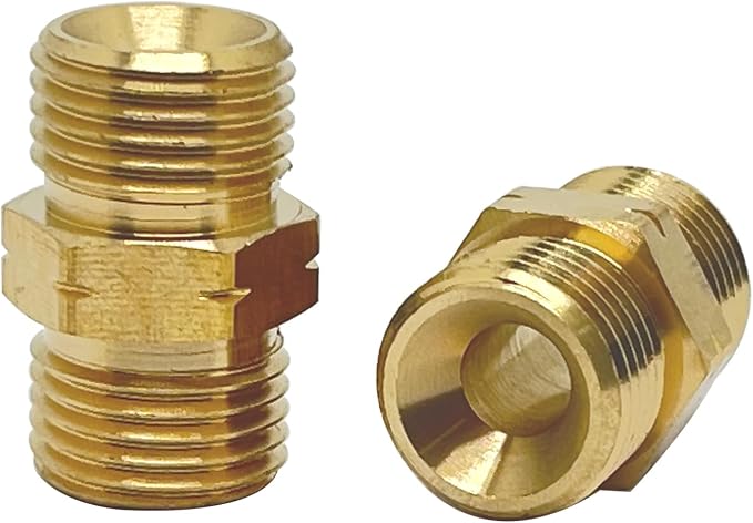 1 Pcs M16 x 1.5mm Male to M16 x 1.5mm Male Adapter, Welding Hose Coupler Adapte by ERDANER
