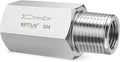 ChillWaves 304 Stainless Steel In-Line Siamese Check Valve 3/8" NPT Male x 3/8" by VisittheCHILLWAVES