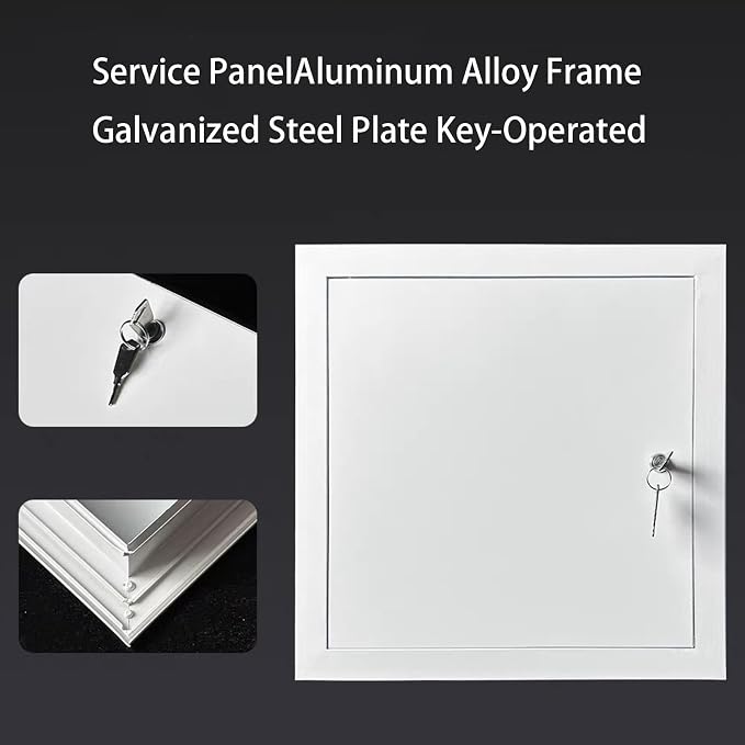 Steel Access Panel Door, Reinforced Metal Construction, Drywall Ceiling and - Image 3