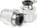 TAILONZ PNEUMATIC Male Straight 1/4 Inch Tube OD x 3/8 Inch NPT Thread Push to by TAILONZPNEUMATIC