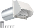 3 Inch Dryer Vent Cover Outside, Wall Vent Exhaust Vent Cover Exterior 3" Dryer by JYINCPED