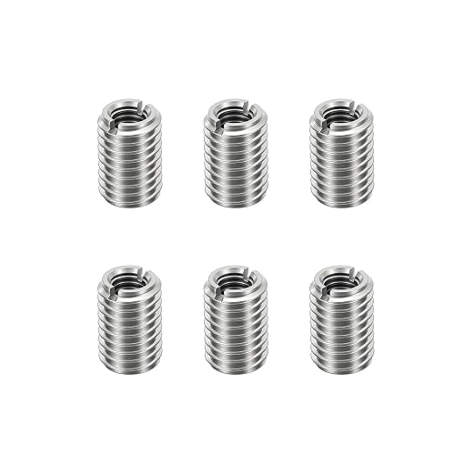 6Pcs Thread Adapter Sleeve Reducing Nut, M14 M to M10 F, 16mm Length | M14 x 2 by HIPICCO