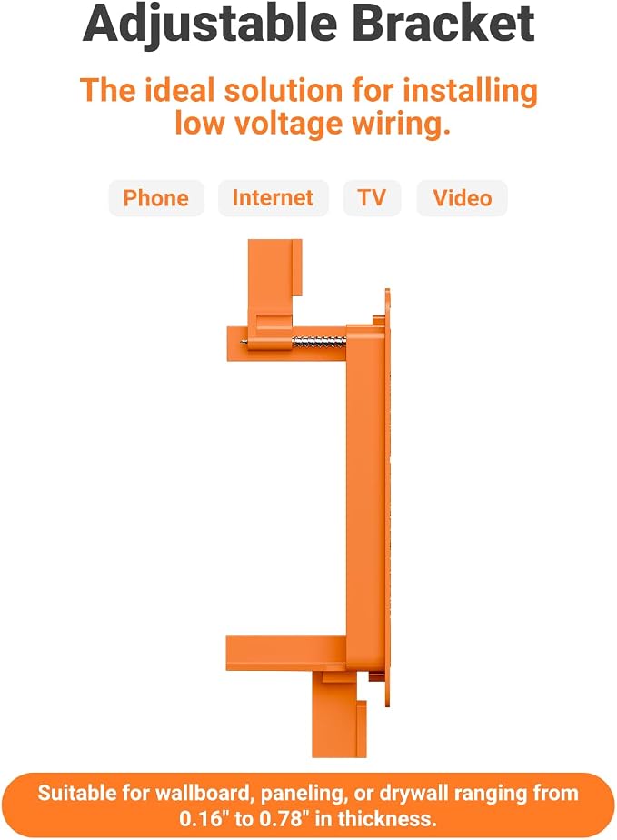 12 Pcs Low Voltage Mounting Bracket - Image 5