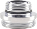 Faucet Aerator Adapter, M16.5 Male to 55/64" Male Adapter | Chrome Brass Faucet by XNTONG