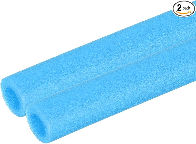 PATIKIL Pipe Insulation Foam Tube 3/8" x 3.3FT x 13/16" Blue 2 Pcs | Heat by PATIKIL