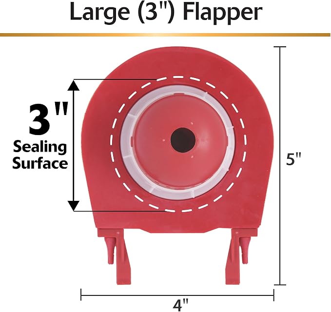Korky Large 3-Inch Complete Toilet Repair Kit- Fits Most Brands, NOT Kohler - Image 4