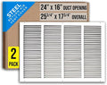 Fits 24x16 Duct Opening | Steel Return Air Grille by Handua | Vent Cover Grill by Handua