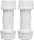 DONWARE 11/2-inch 2-Pack PVC Compression Coupling Cople de Compresión PVC | by Unknown