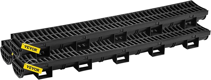 VEVOR Trench Drain System 5 Pack, Channel Drain - Image 10